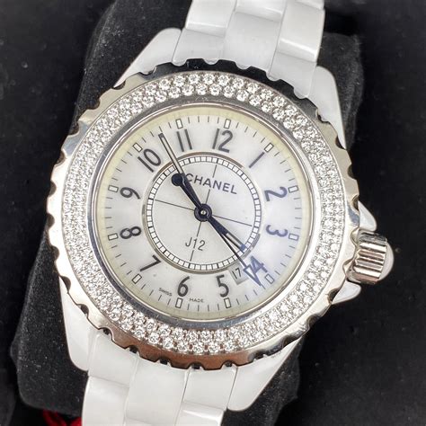 chanel white porcelain j12|Chanel watch j12 price.